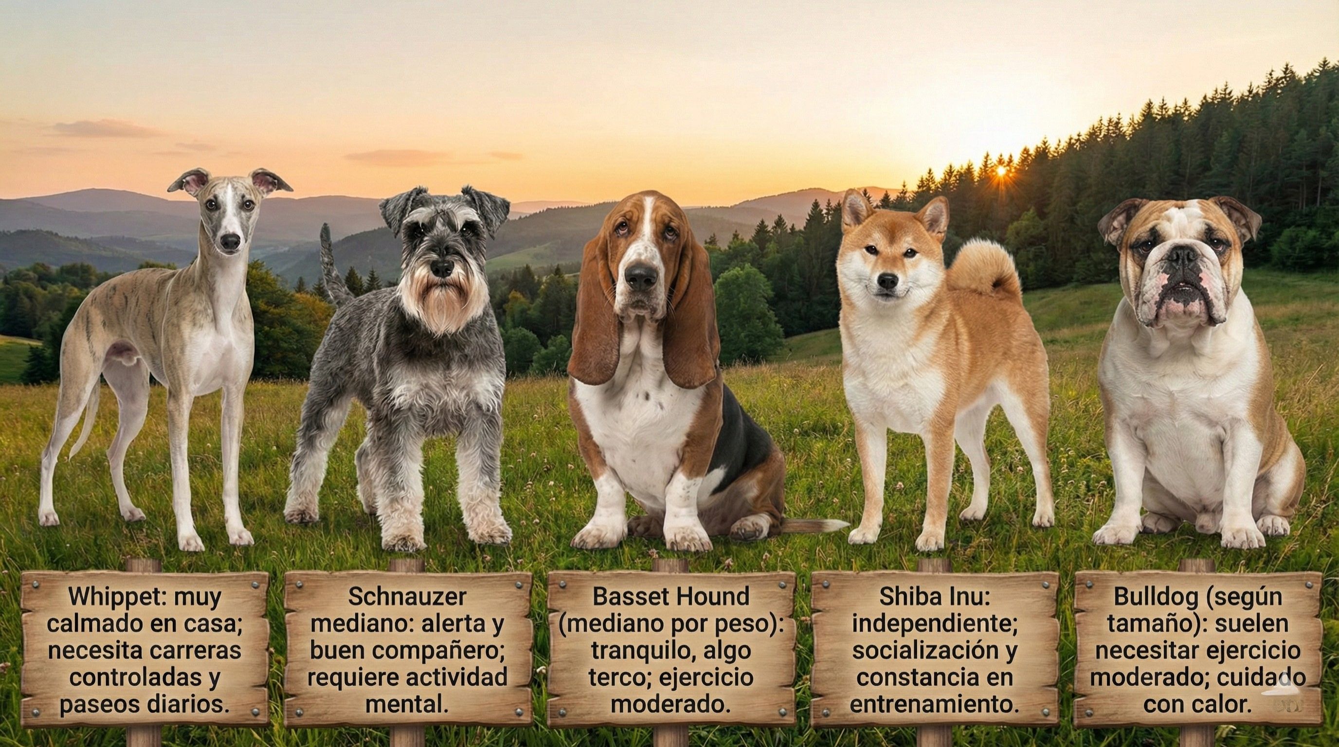 Perros medianos para departamento